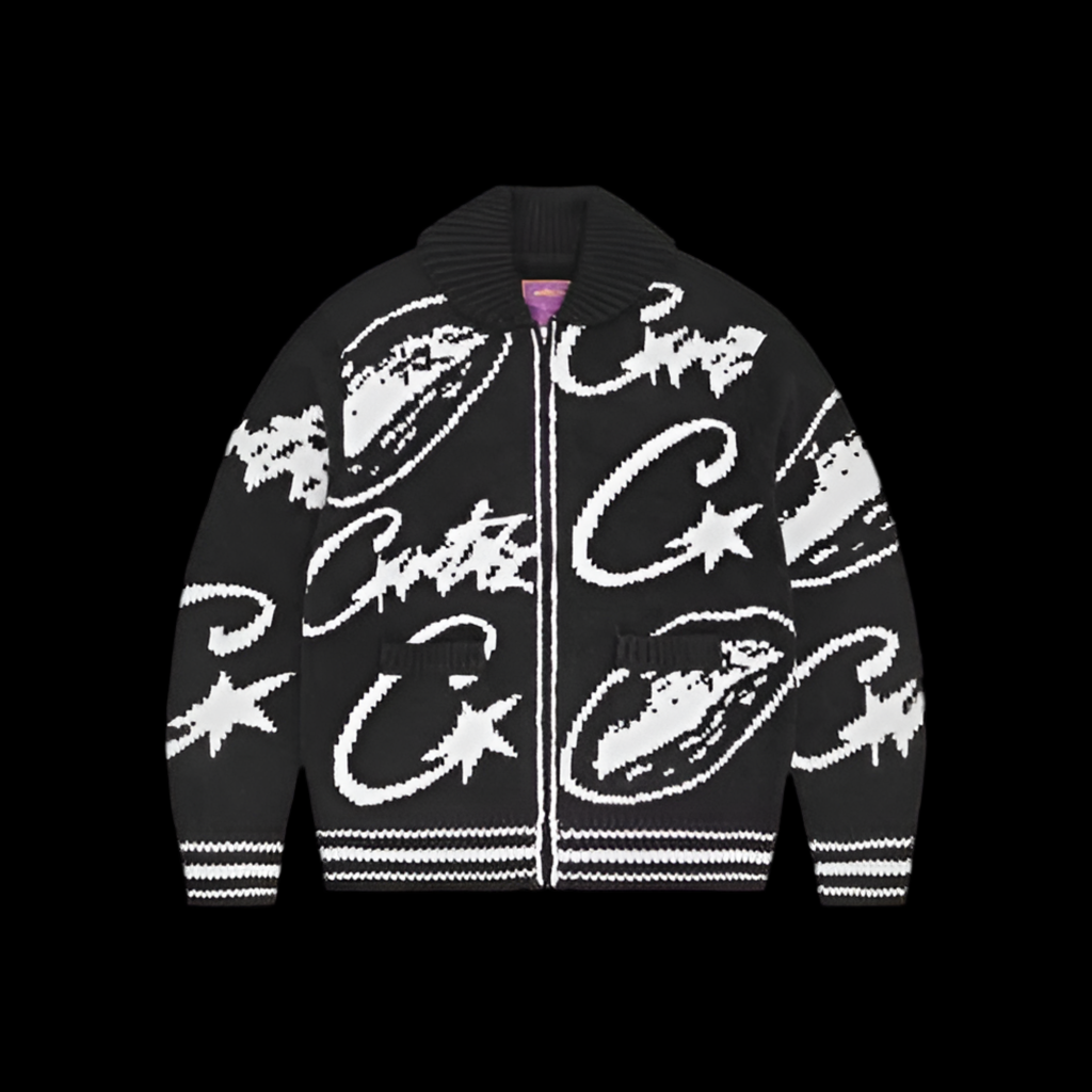 Corteiz VVS Jacquard Knit Zip