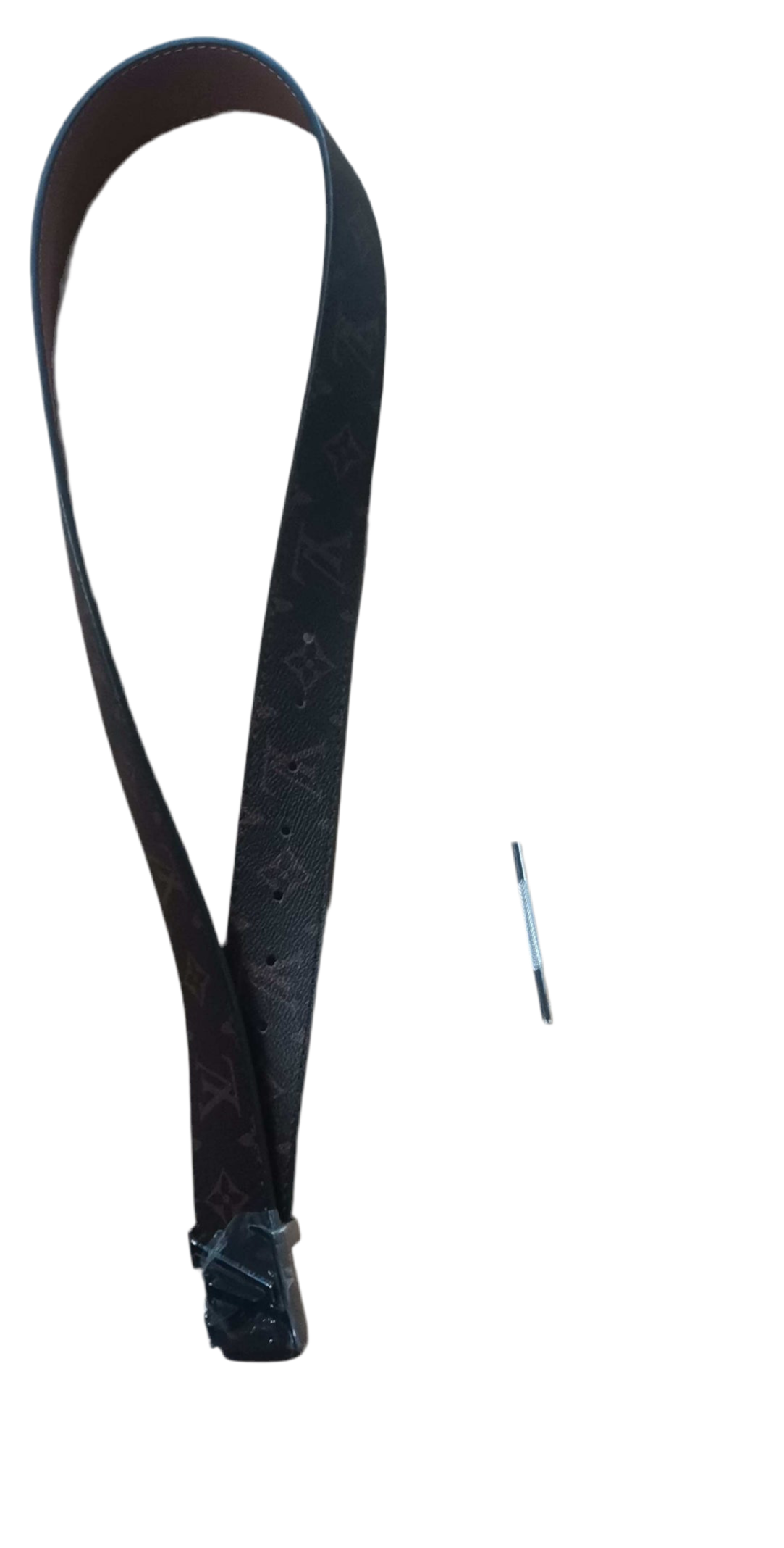 Lv Brown Monogram Belt