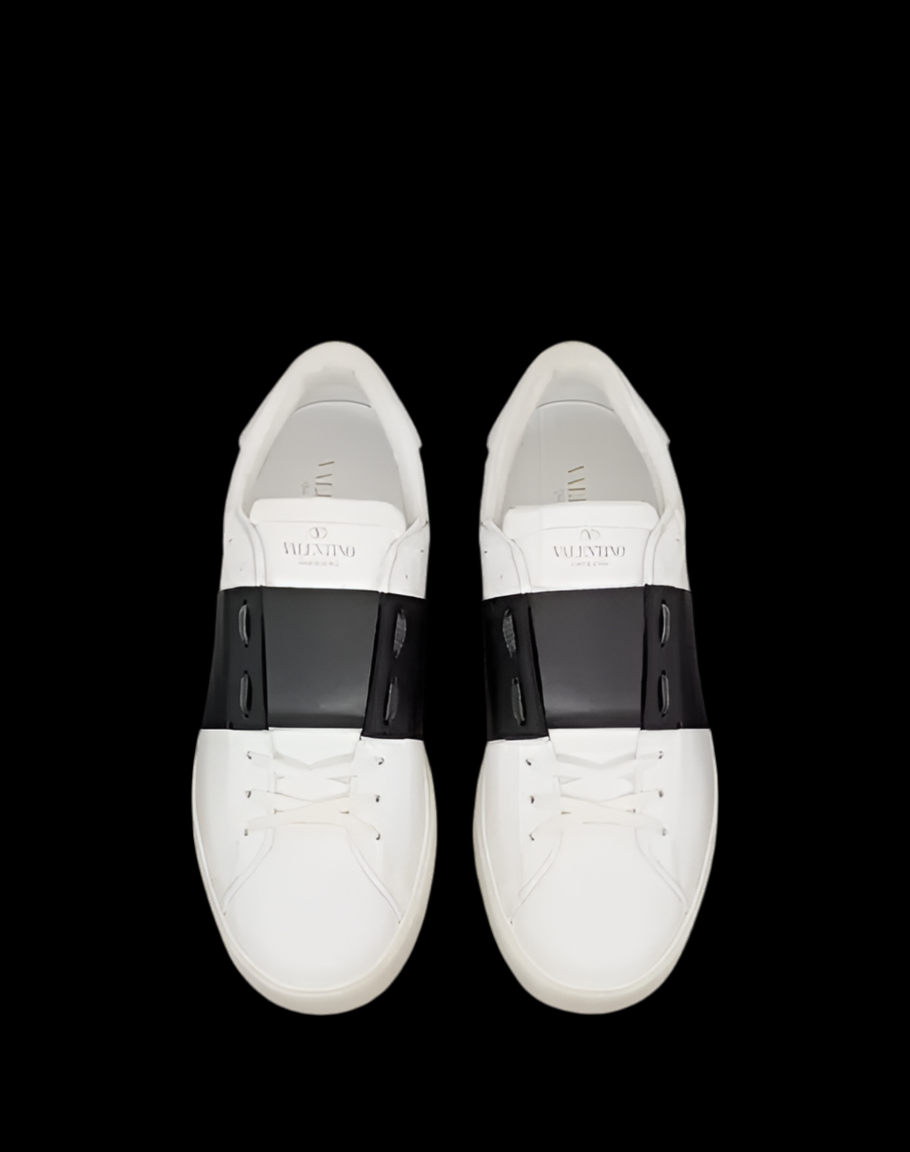 Valentino Open White Black