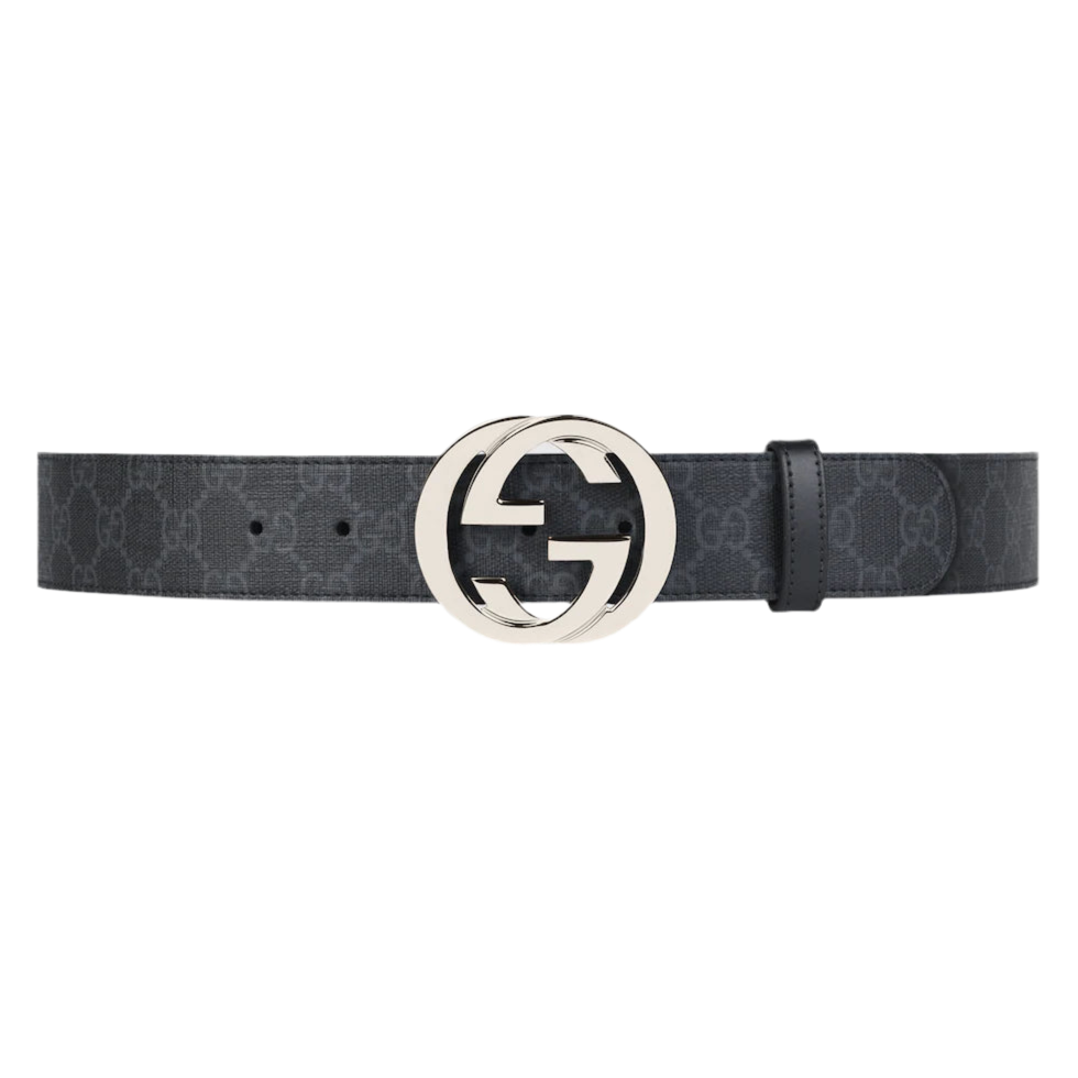 Gucci Supreme Black & Grey