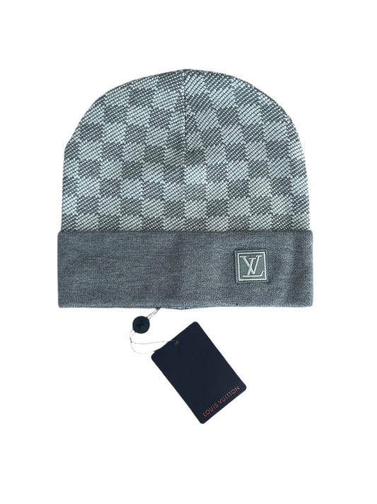 Grey Lv Beanie