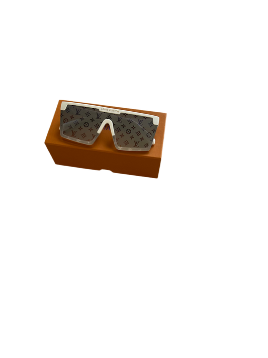 Lv White Sunglasses